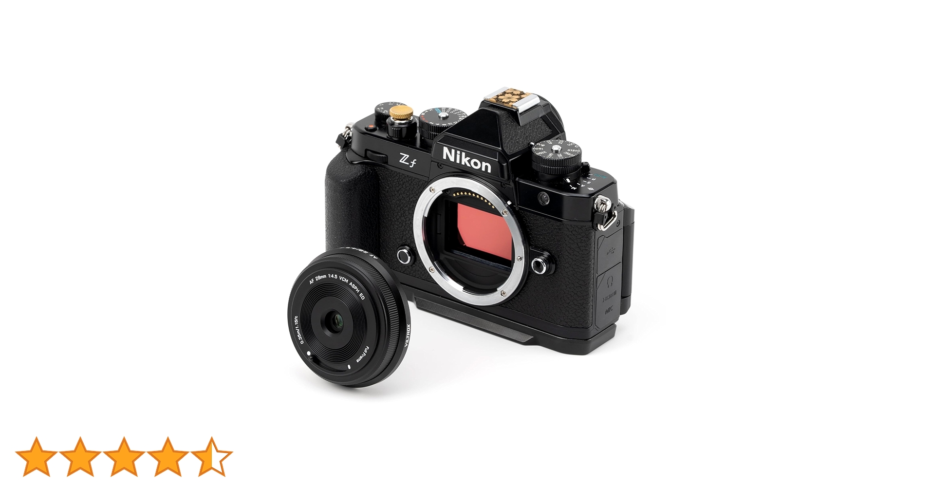 ほぼ新品 VILTROX 28mm F4.5 Zマウント 単焦点　パンケーキ Amazon.co.jp: VILTROX AF 28mm F4.5 Z 超薄型 パンケーキレンズ